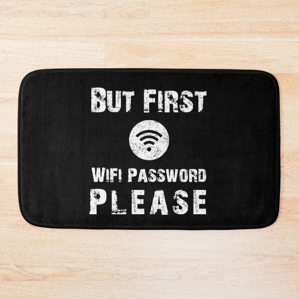 Item preview, But First WiFi Password Please Funny & Awesome Online Addict / Gamer Design Tee designed and sold by trendyzcom.