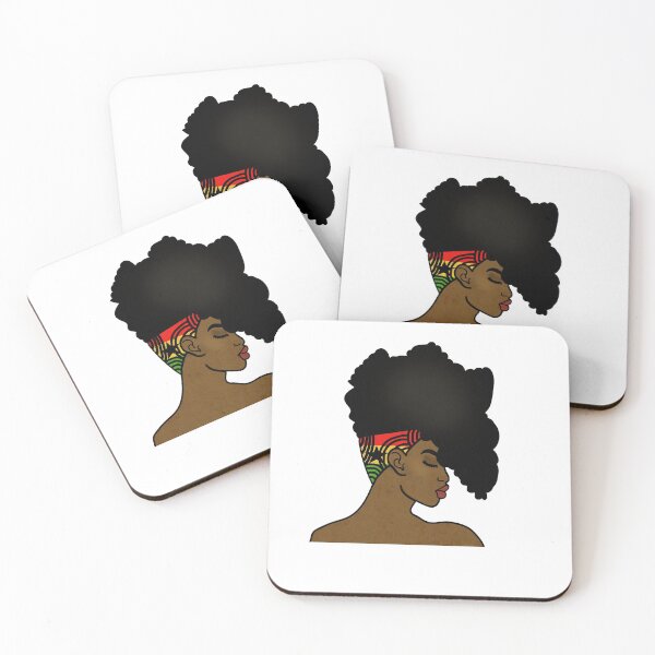 Item preview, Ghana Afro Woman West African Woman Africa Map Afro Hair designed and sold by Logiamerch.