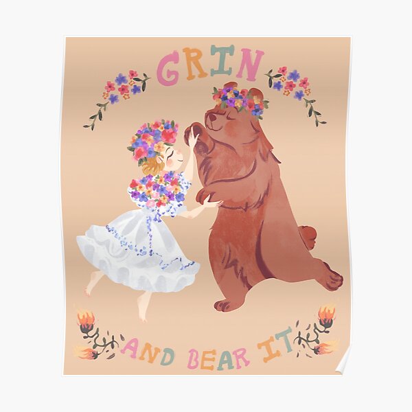Bear Posters Redbubble