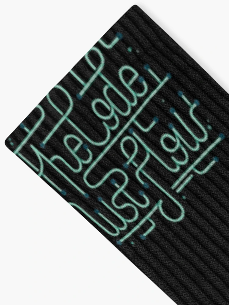Thumbnail 2 of 5, Socks, Programming Coder Developer Code Must Flow Programmer print designed and sold by farhanhafeez.