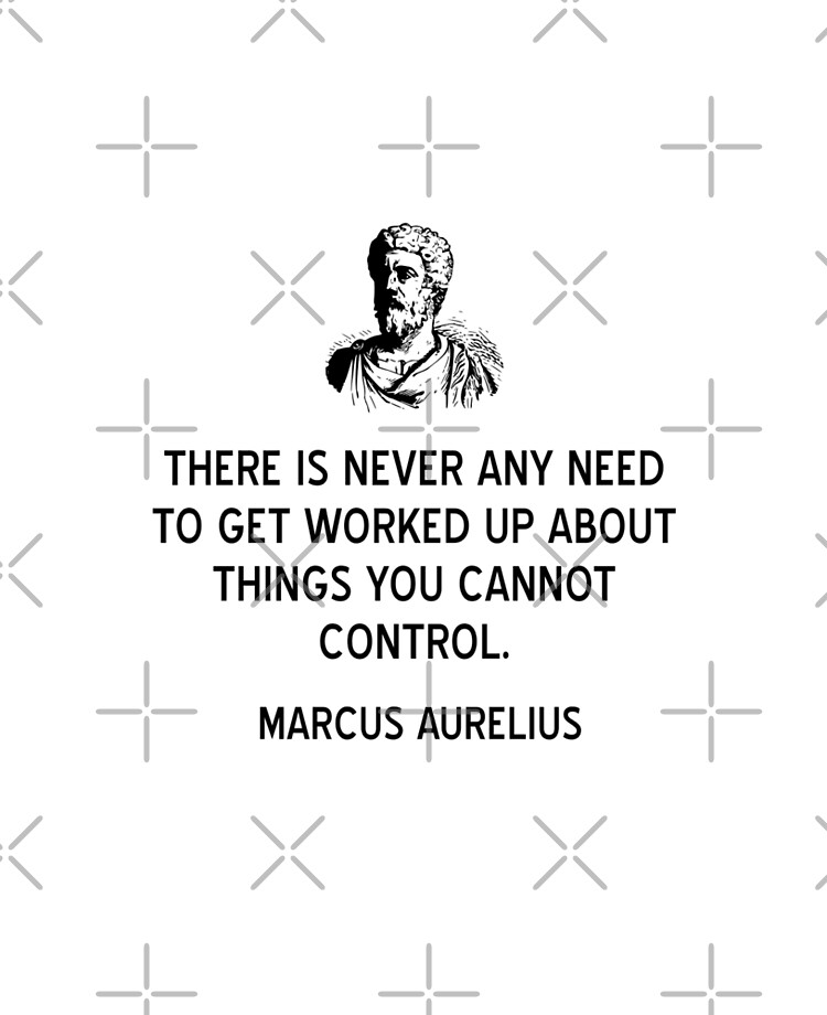 Coque Et Skin Adhesive Ipad Citation De Stoicisme Sur Le Controle Par Marcus Aurelius Par Jutulen Redbubble