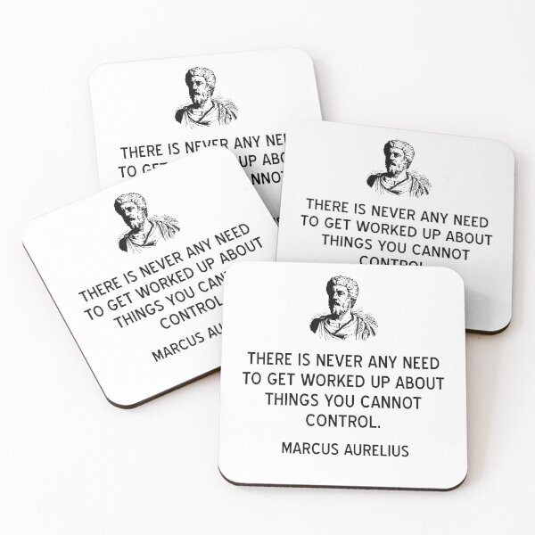 Item preview, Stoicism Quote on Control by Marcus Aurelius designed and sold by jutulen.
