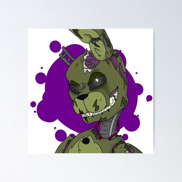 SPRINGTRAP IS REALLLLLLL!!!!!! - Five nights at Freddy's 3 Sticker for  Sale by Thynee's Clown shop