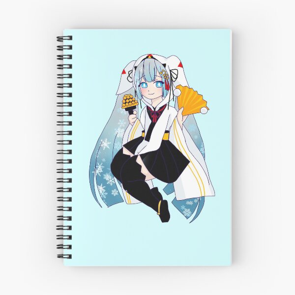 Item preview, Snow Miku 2018 designed and sold by Mackenzie Anderson-Sasnella.