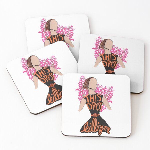 Item preview, thisdressiskillingme designed and sold by MayCartPrintArt.