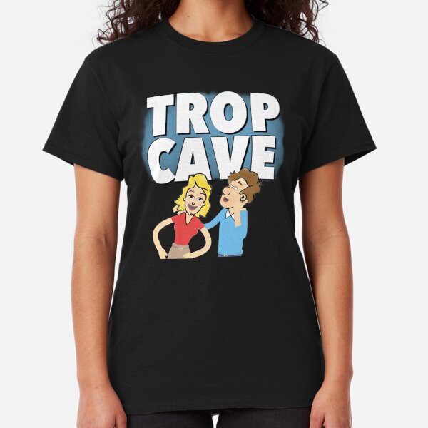 Logo officiel de Trop Cave T-shirt classique