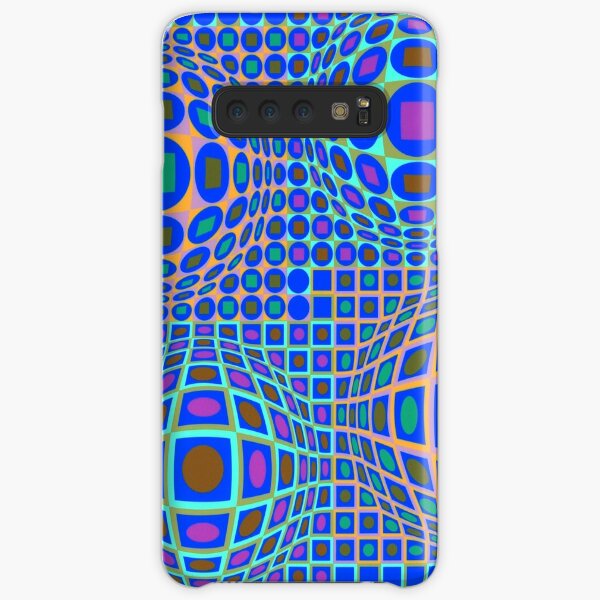 Op Art. Victor #Vasarely, was a Hungarian-French #artist, who is widely accepted as a #grandfather and leader of the #OpArt movement Samsung Galaxy Snap Case