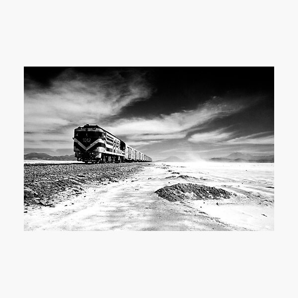 Bolivian Salts Photographic Print