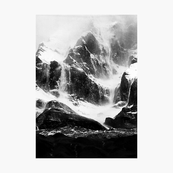 Snow Mountians Photographic Print