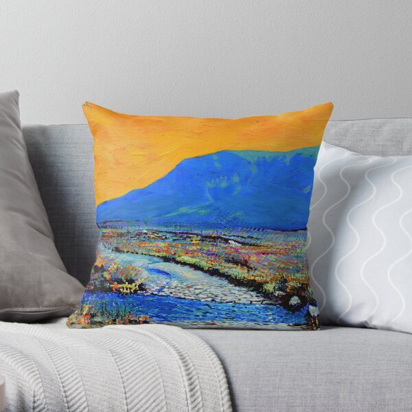 Ford at Muckish (County Donegal, Ireland) Throw Pillow