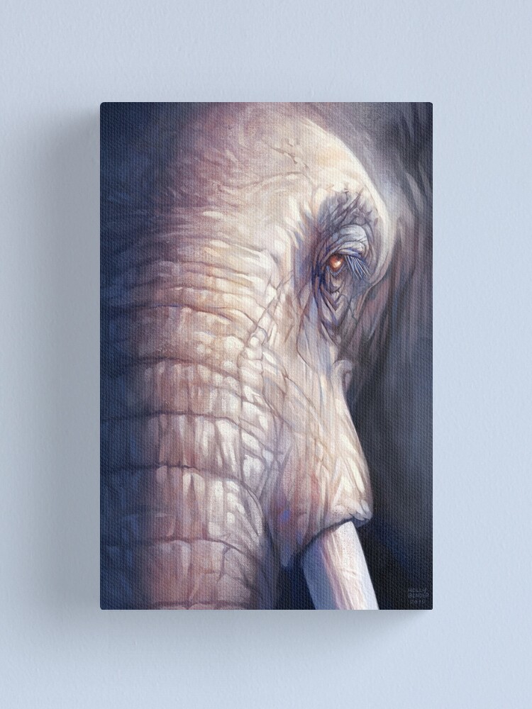 Alternate view of Elephant Canvas Print