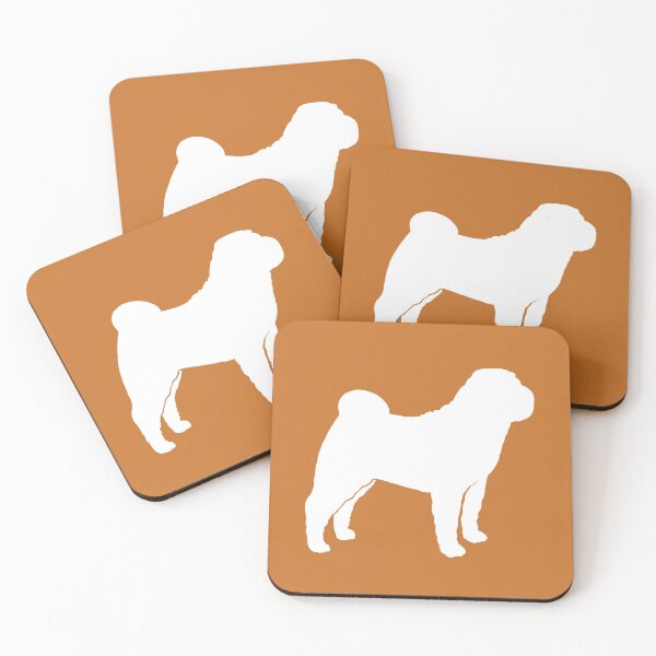 Item preview, Chinese Shar-Pei Silhouette(s) designed and sold by Jenn Inashvili.