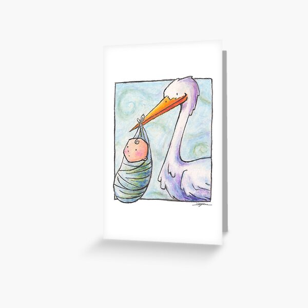 Baby Delivery Card Greeting Card