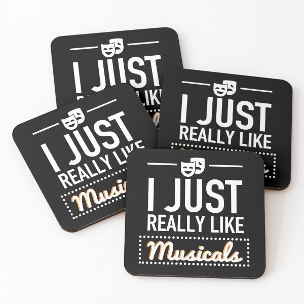 Item preview, I Just Really Like Musicals - Funny Broadway Gift designed and sold by JukeLox.