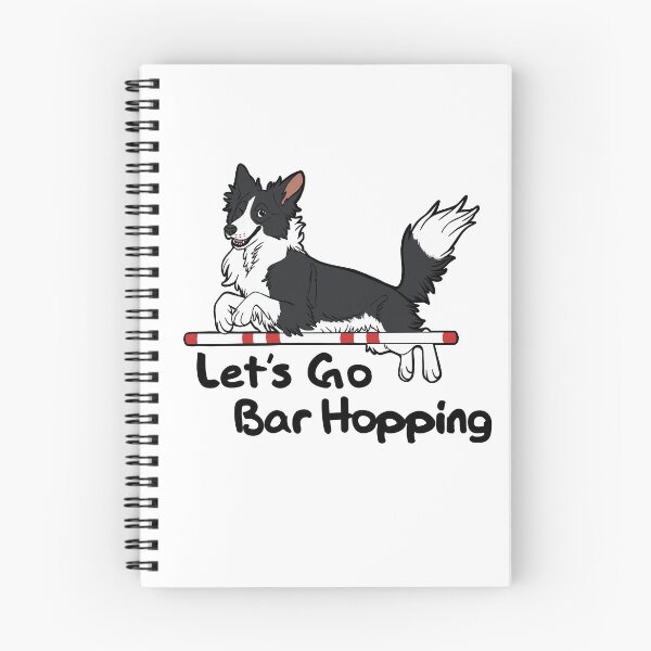 Item preview, Let’s Go Bar Hopping (black and white) designed and sold by mexicanine.