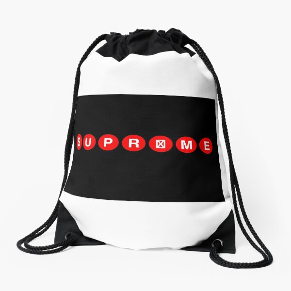 supreme drawstring bag