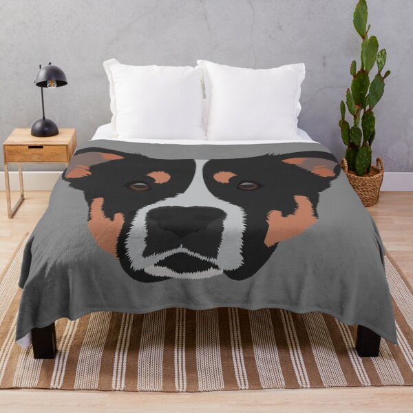 Item preview, Border Collie and Australian Shepherd Mix designed and sold by KCPetPortraits.
