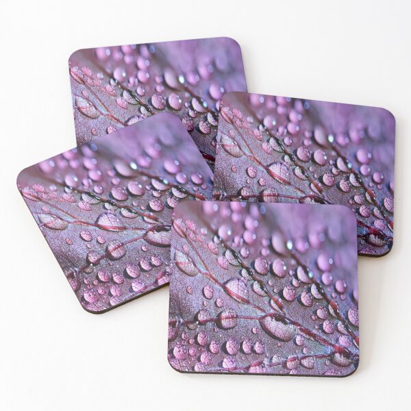 Item preview, Raindrops On Red Leaf designed and sold by Hvll1116.