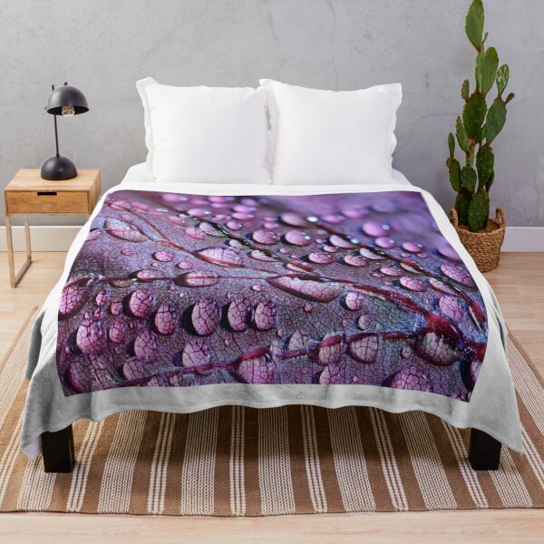 Item preview, Raindrops On Red Leaf designed and sold by Hvll1116.
