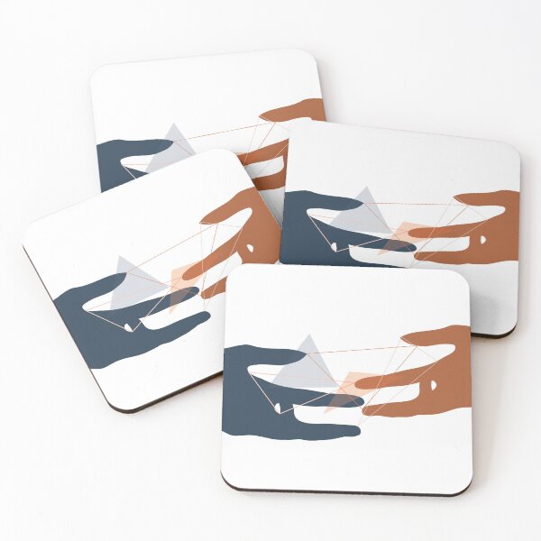 Item preview, Geometric abstract hand design designed and sold by MiesMakes.