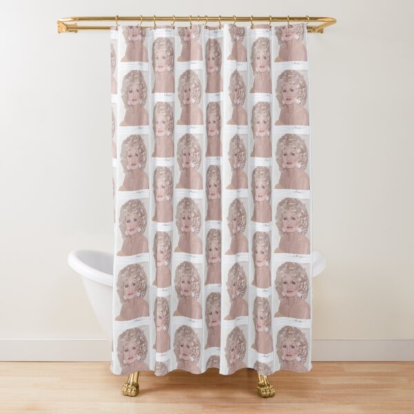 Dolly Shower Curtain