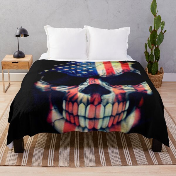 Item preview, Patriotic Skull designed and sold by Asiantiger247.