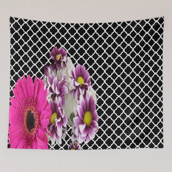 Item preview, Flower Quatrefoil Pattern  designed and sold by pro2ozoa.
