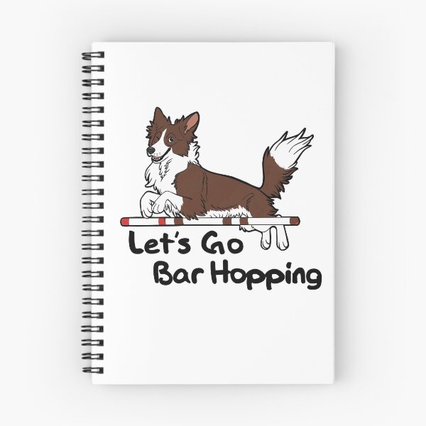 Item preview, Let’s Go Bar Hopping (red and white) designed and sold by mexicanine.