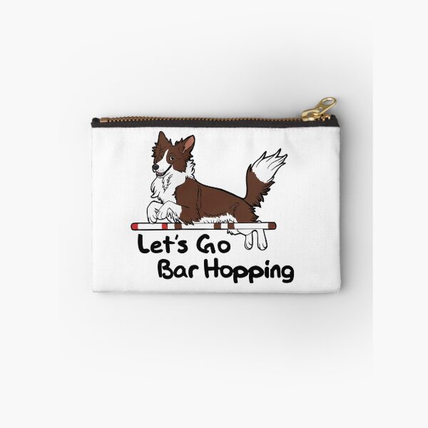 Item preview, Let’s Go Bar Hopping (red and white) designed and sold by mexicanine.
