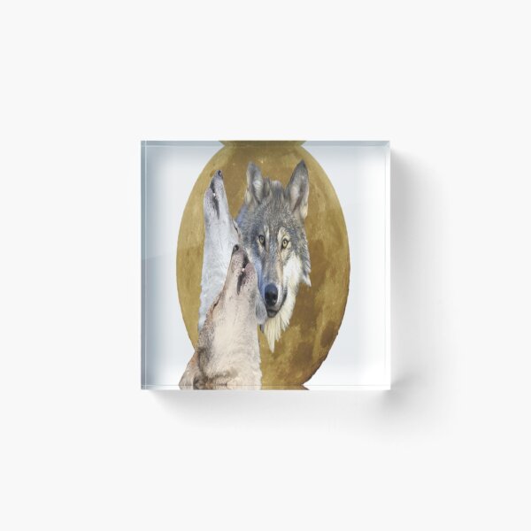 Item preview, Wolves In the Moon designed and sold by pro2ozoa.