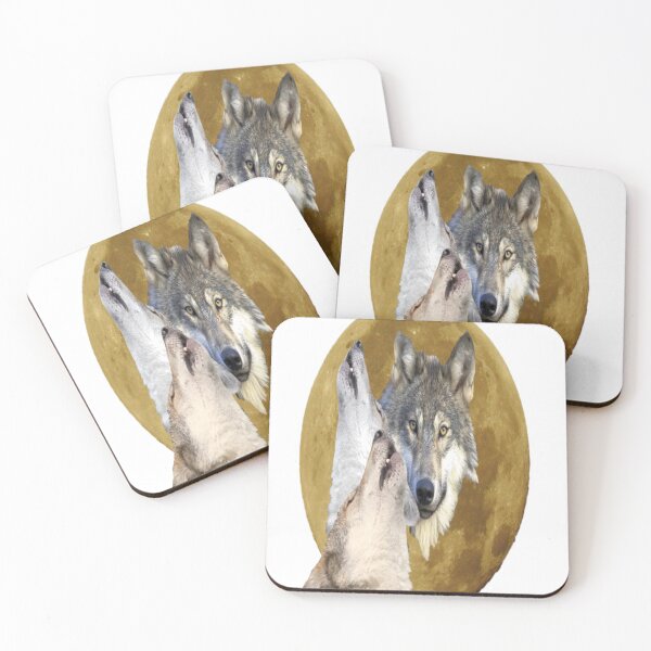 Item preview, Wolves In the Moon designed and sold by pro2ozoa.