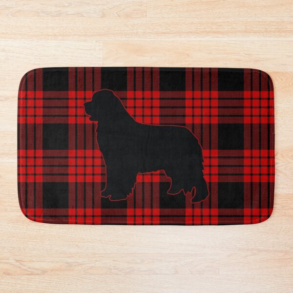 Item preview, Red Plaid Newfie designed and sold by Christine Mullis.