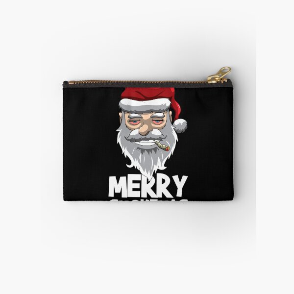 Item preview, Merry Smokemas Stoned Santa Claus Smoking Weed designed and sold by BornDesign.