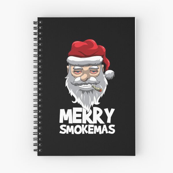 Item preview, Merry Smokemas Stoned Santa Claus Smoking Weed designed and sold by BornDesign.