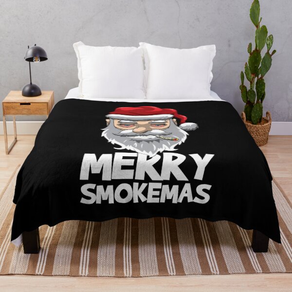 Item preview, Merry Smokemas Stoned Santa Claus Smoking Weed designed and sold by BornDesign.