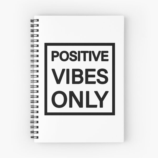 Item preview, Positive Vibes Only - Optimist Quote in Black designed and sold by MysticMagpie.