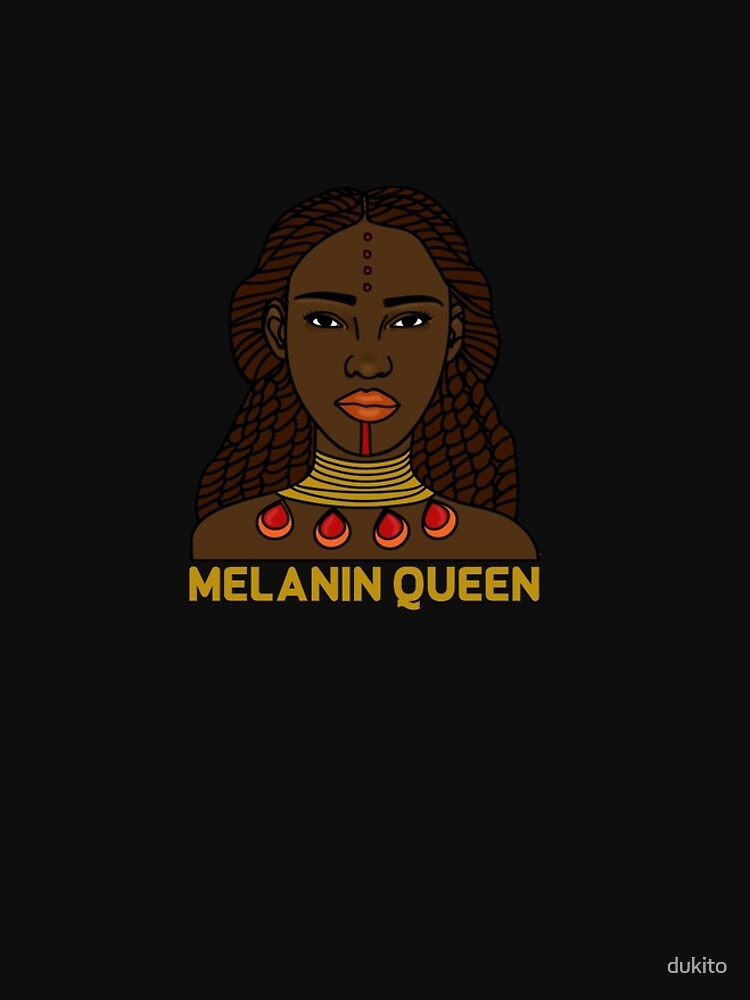 Melanin Queen Afro African Tribal Queen Black Girl Magic Graphic T Shirt Dress For Sale By 2464