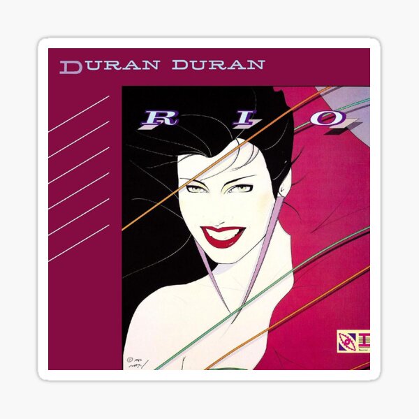 Duran Duran, 'Rio' (1982) Sticker