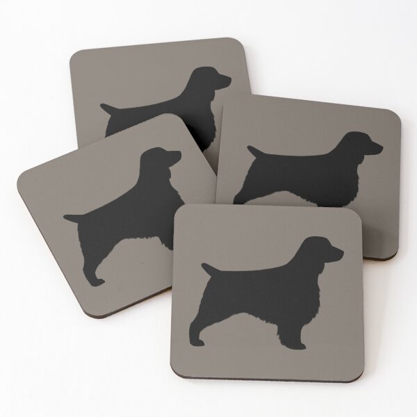 Item preview, Welsh Springer Spaniel Dog Silhouette(s) designed and sold by Jenn Inashvili.