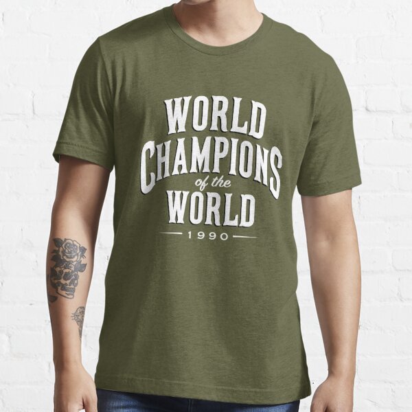 Vintage Cincinnati Reds 1990 World Champions T Shirt Tee 