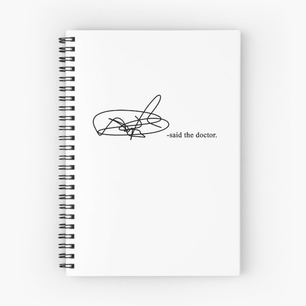 Item preview, Doctor's Handwriting designed and sold by Ivan Mijanovic.