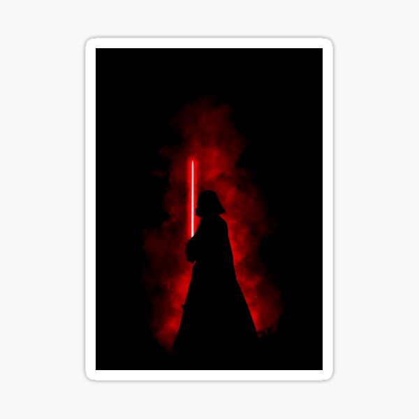 Vader Minimal Sticker
