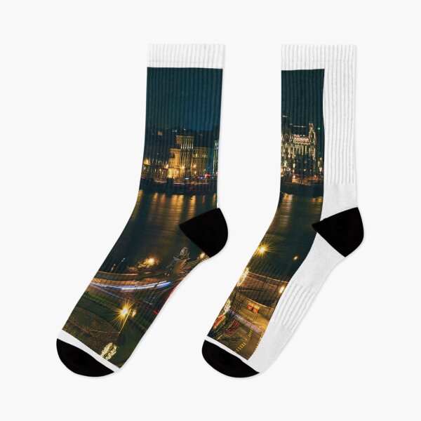 Item preview, Budapest Bridge At Night designed and sold by Hvll1116.