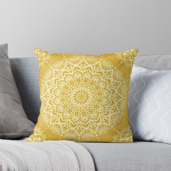 Item preview, Boho Golden Yellow Mandala designed and sold by Eng-Sun.