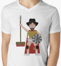 Miller's 300 Men's V-Neck T-Shirt