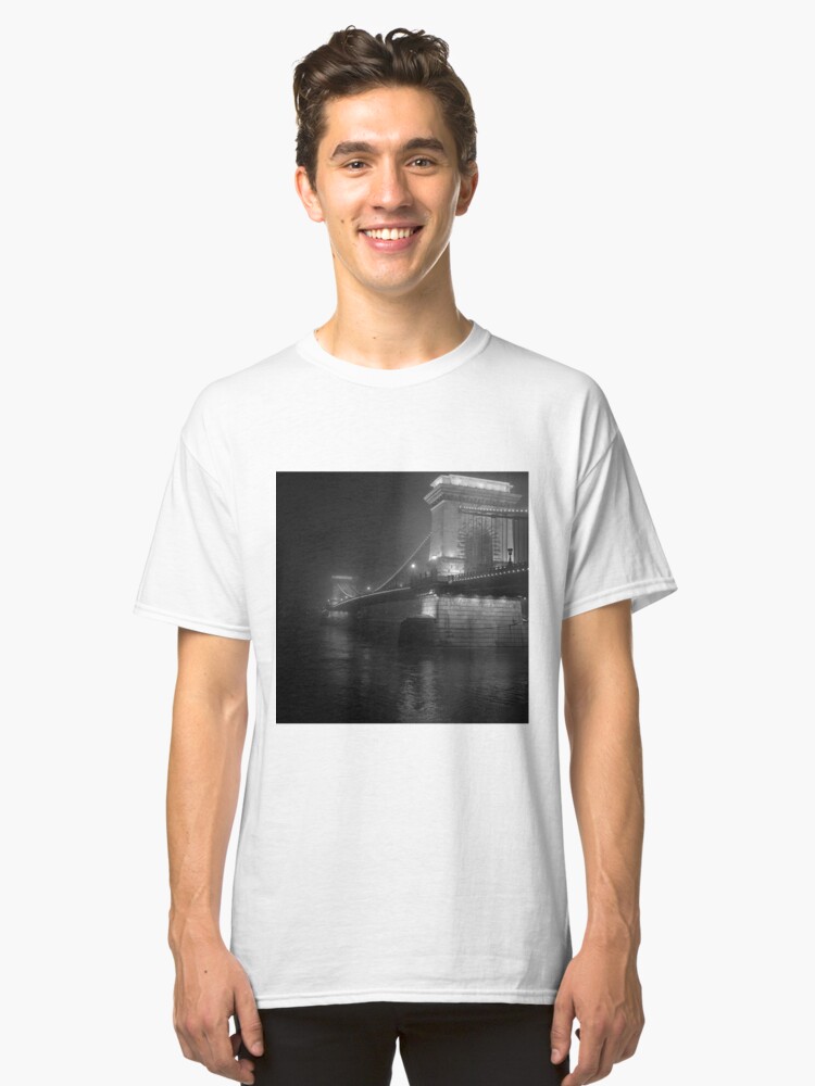 Alternate view of Lánchíd, Budapest Classic T-Shirt