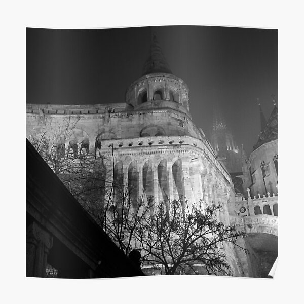 Fisherman's Bastion (Halászbástya), Budapest Poster