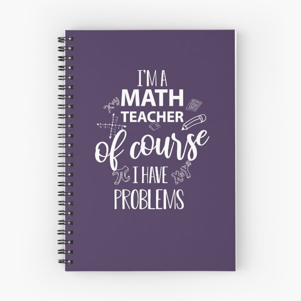Item preview, I'm a Math Teacher, Of Course I have Problems designed and sold by EdifyEra.
