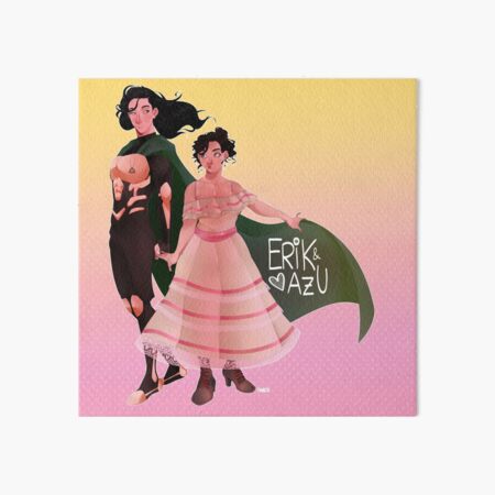Erik & Azu Art Board Print