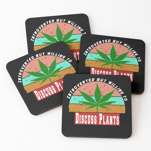 Item preview, Introverted But Willing To Discuss Plants  designed and sold by osamamohamad.